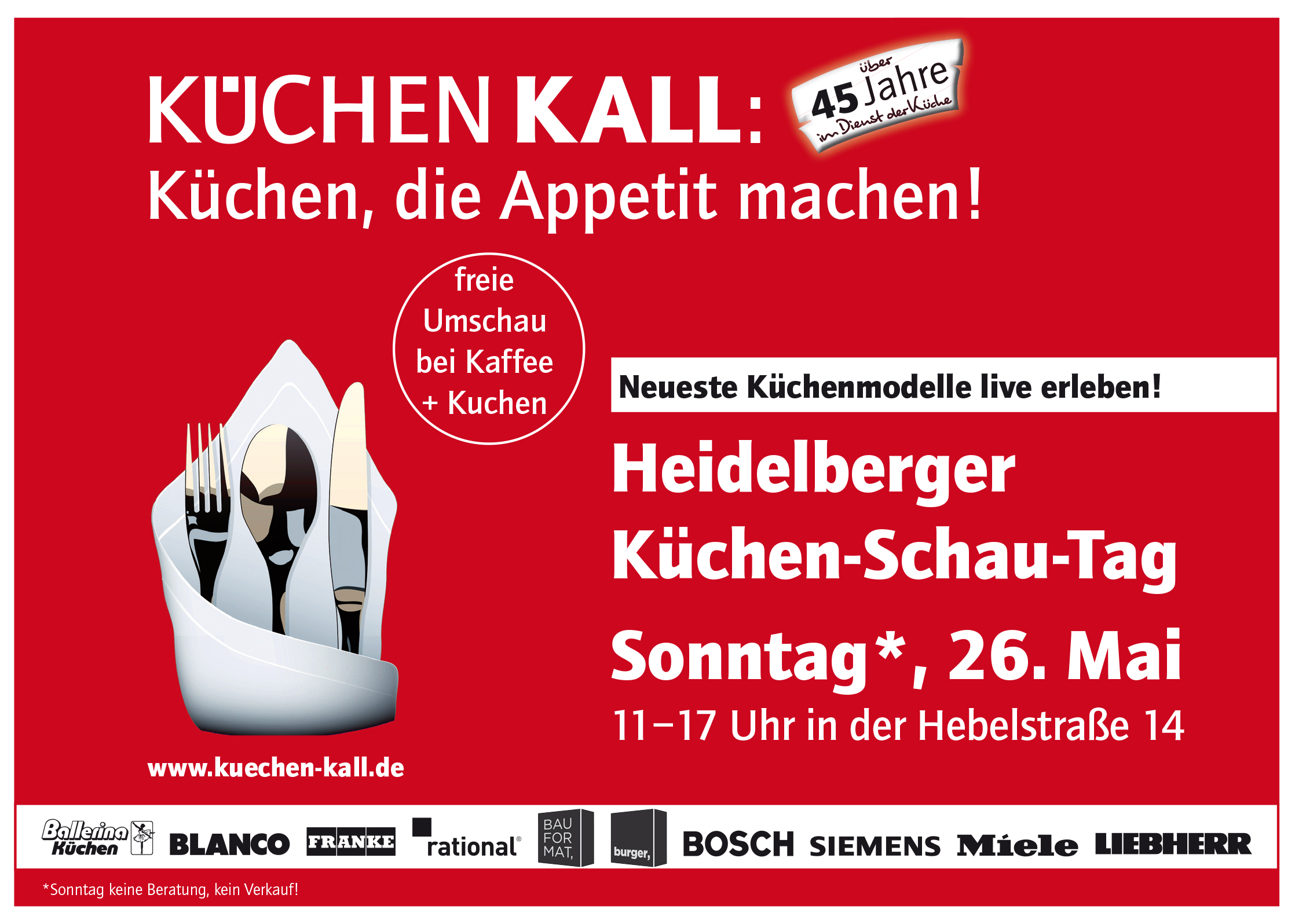 26.05.2019 Küchen-Schau-Tag in Heidelberg