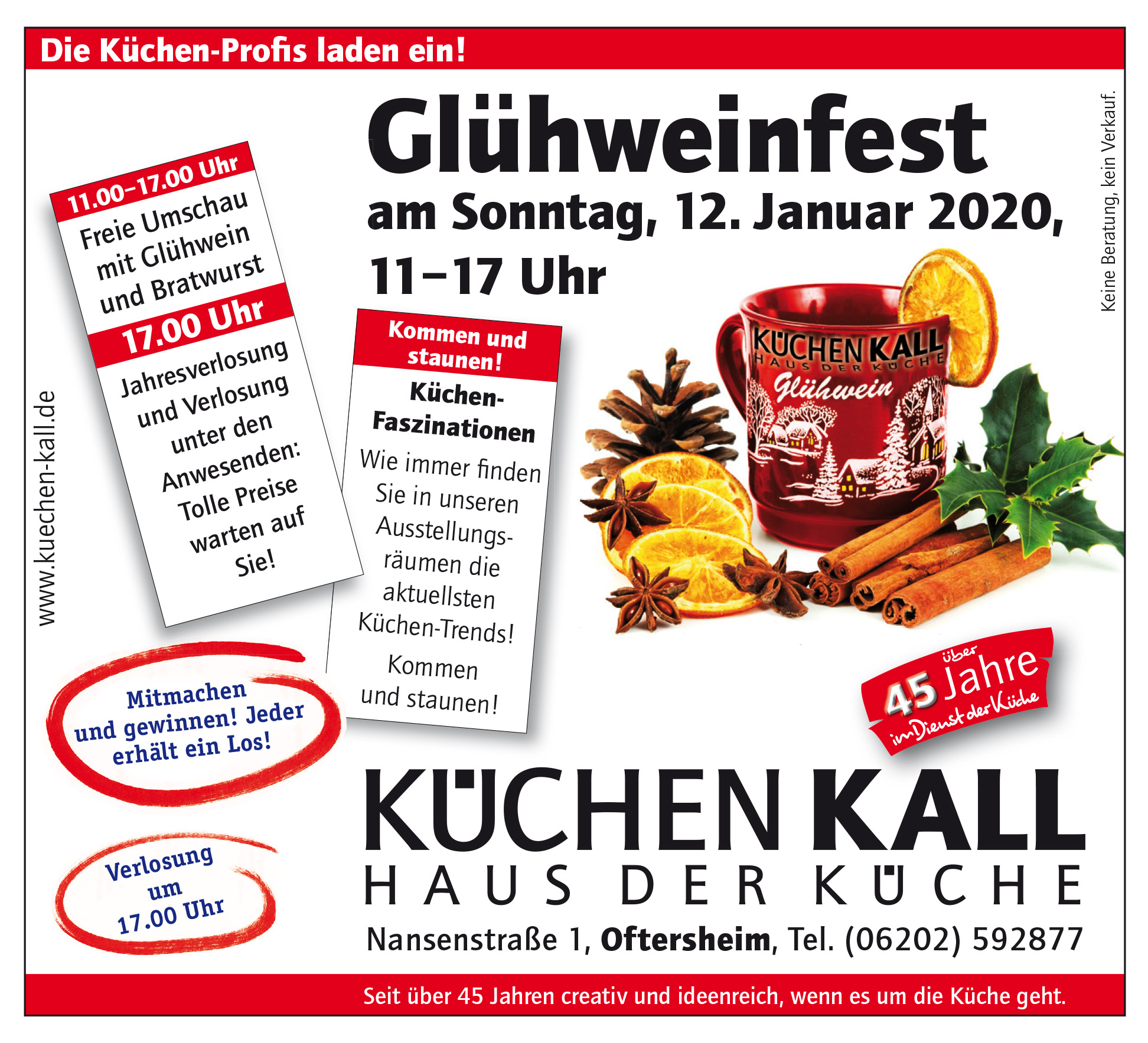 12.01.2020 Glühweinfest in Oftersheim